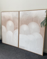 City of Arches Duo - Dusty Pink - Oak Colour Frame