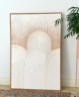 City of Arches - Dusty Pink - Oak Colour Frame