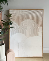 City of Arches - Dusty Pink - Oak Colour Frame