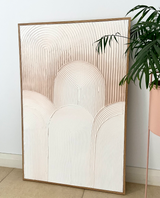 City of Arches - Dusty Pink - Oak Colour Frame