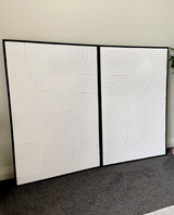 Collage & Arch Duo - Black Frame