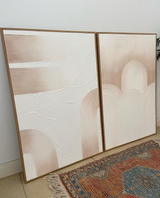 City of Arches & Arch Duo - Dusty Pink - Oak Colour Frame