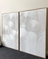 City of Arches Duo - All White - Oak Colour Frame