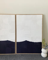 Collage Duo - Two-tone - Oak colour frame