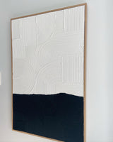 Collage - Two-tone - Oak colour frame