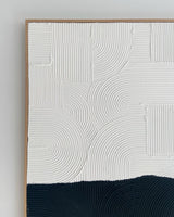 Collage - Two-tone - Oak colour frame