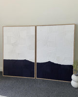 Collage Duo - Two-tone - Oak colour frame