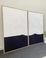 Collage Duo - Two-tone - Oak colour frame