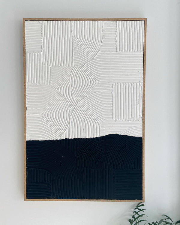 Collage - Two-tone - Oak colour frame